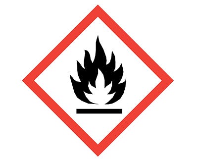 Gevarenpictogram Brandbaar