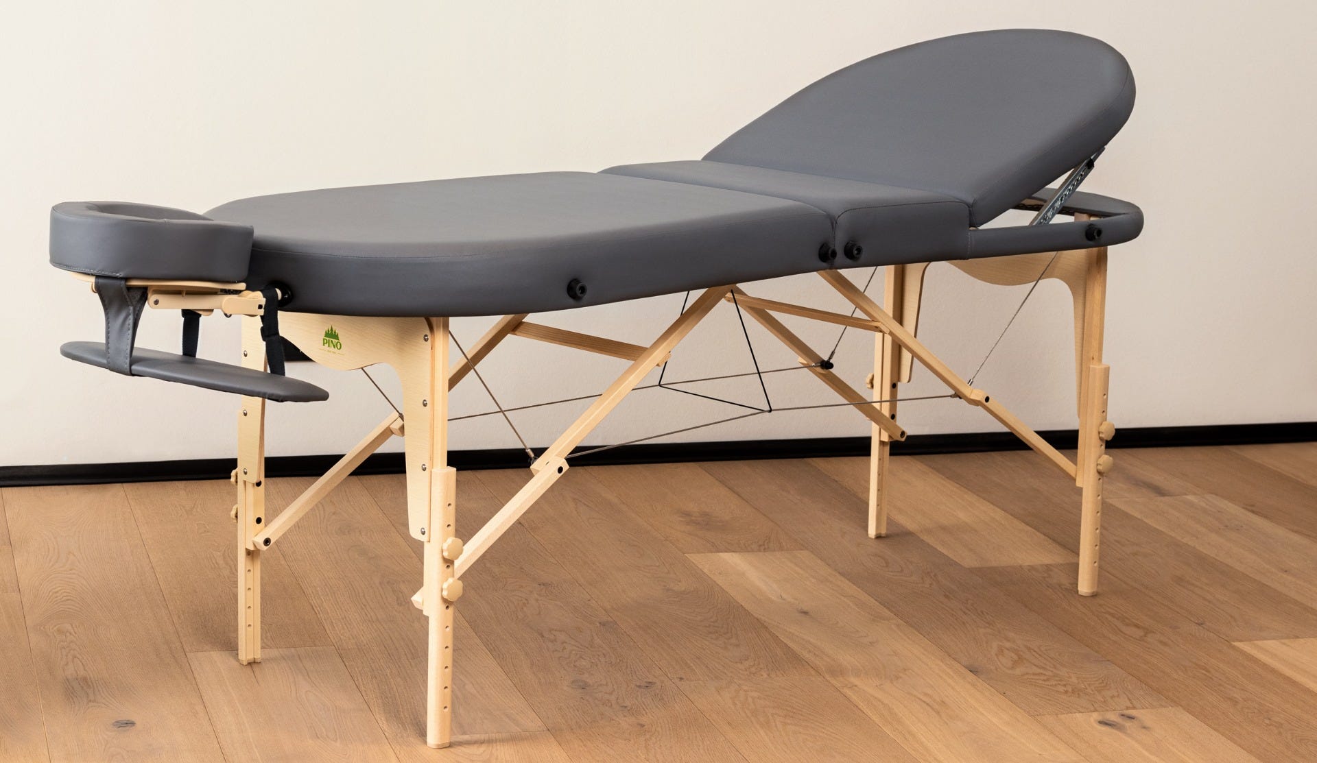 Massagetafel van beukenhout